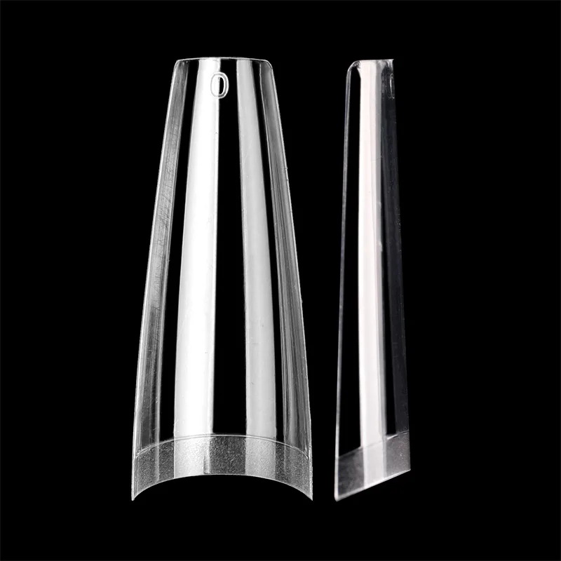 Nadeco  Artificial finger  False Nail Tips French Coffin  Nail Tips HALF COVER FOR SALON