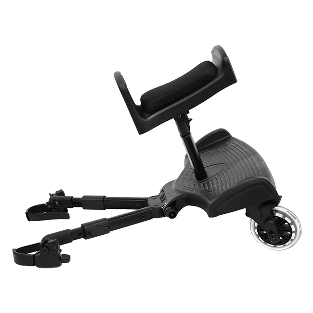 Multifunctional 2-in-1 Modern Child Folding Baby Stroller with Standing Board and Reclining Seat for travel