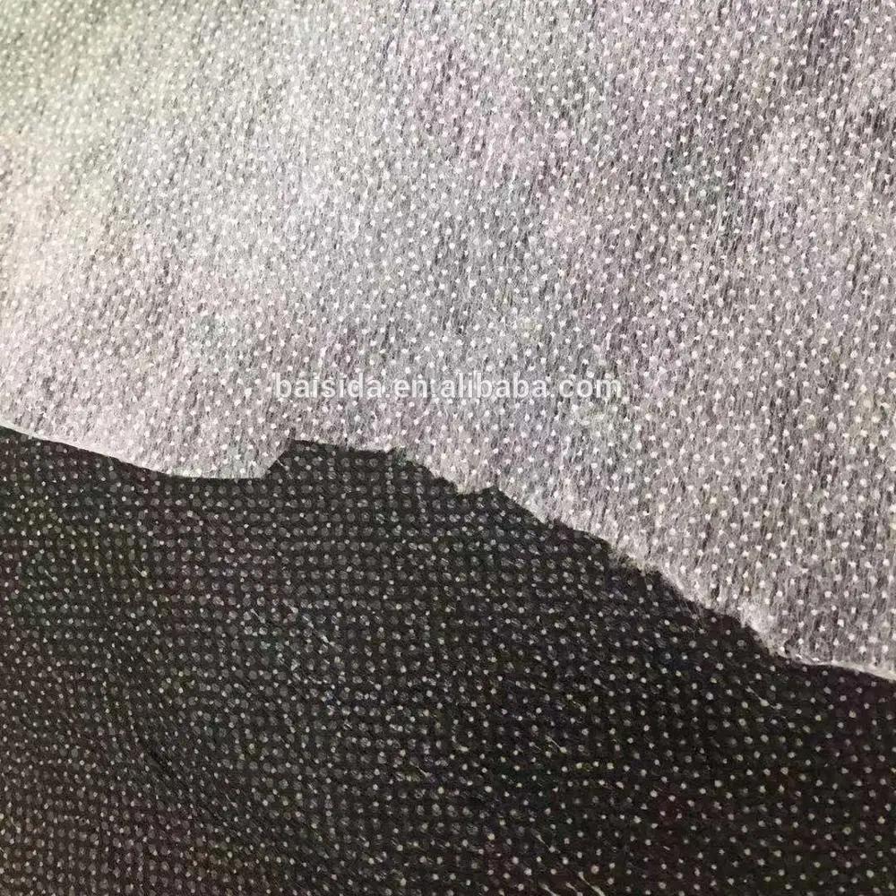 
PA/PES double dot interlining for garments 