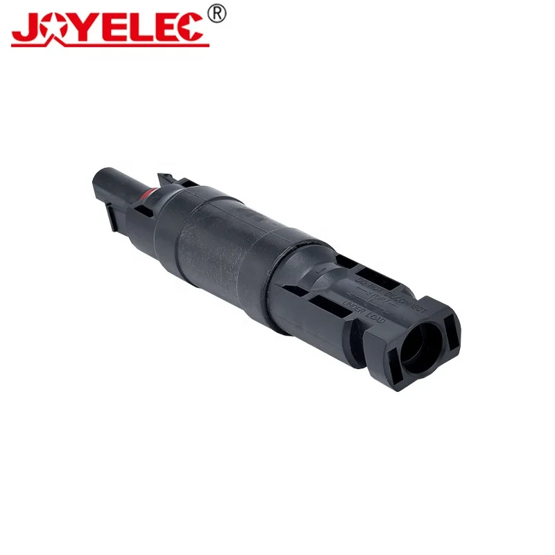 JOYELEC Diode Photovoltaic Connector Embedded Fuse Waterproof Solar Cell Plate Cable Plug