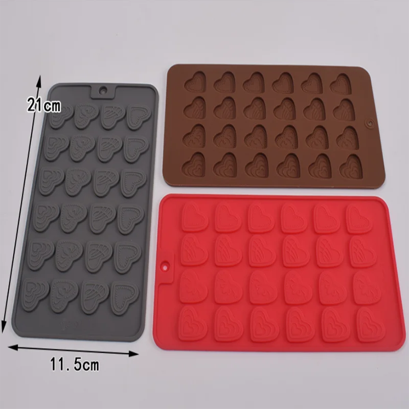 Food grade homemade chocolate molding machine mold custom logo chocolate mold mould & box