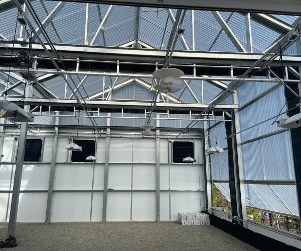 Hot Sale Auto Blackout Light Deprivation Greenhouse Hemp Dep Greenhouse Pc Sheet Greenhouse Agriculture Green House Equipment