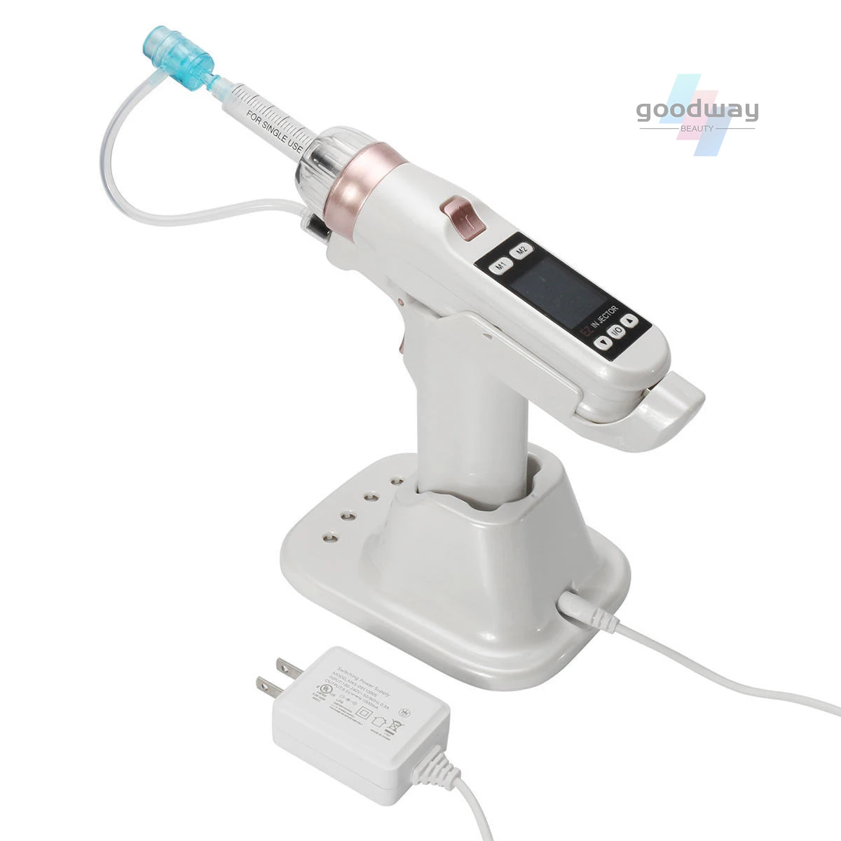 Goodway Portable Needle Free Injection Mesotherapy Gun No Needle Mesogun Injector powerpicc injection Meso Gun Machine
