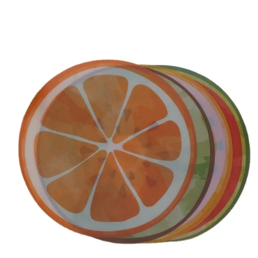 
Factory Plastic Kitchen Round Cutting Board Mats Set, Food Safe PP Material Dishwasher Safe double-sided Chopping Board 