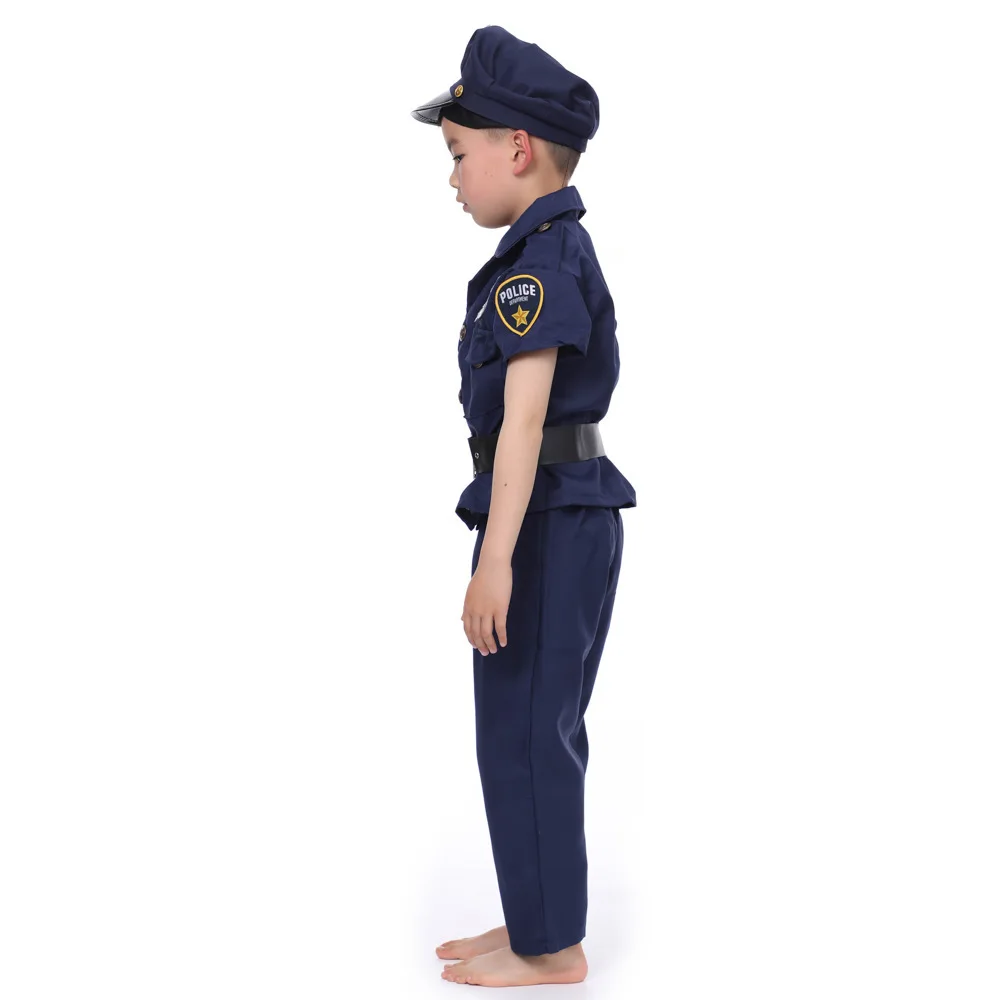 6pcs pretend play toys Kids Police Play Set Children Role Play Costume Police Costume For Child