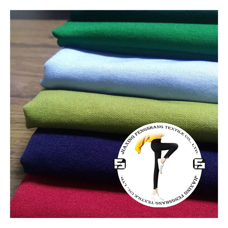 Factory customization 5% spandex 25% nylon 70% rayon 2/2 twill bengaline fabric stretch fabric