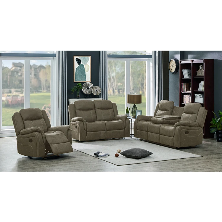 Good Stittching New Style Leather Luxury Selling Price Recliner Sectional Corner Sofa