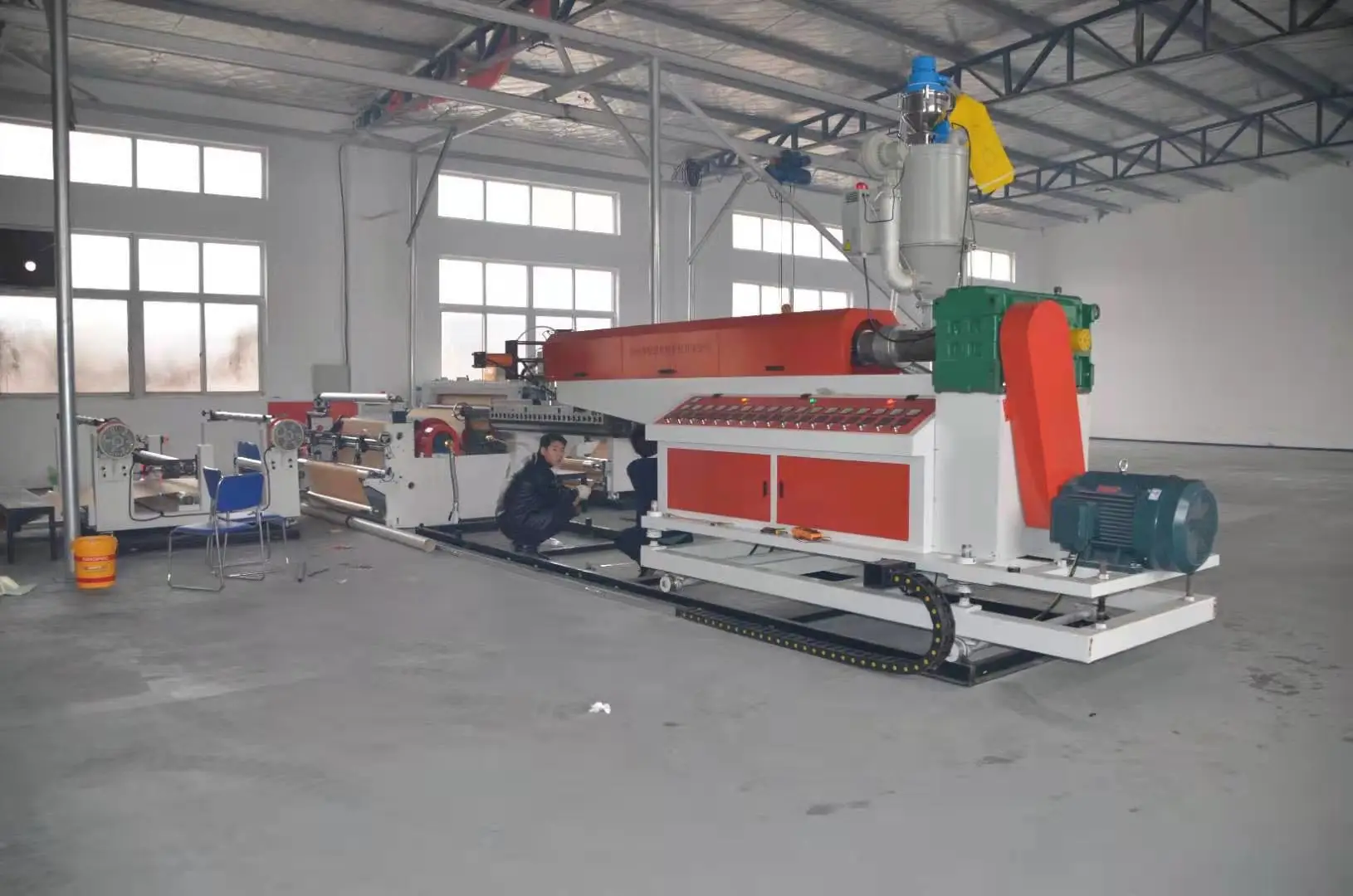 Automatic Single Side Extrusion Lamination Pe Coating Paper Machine