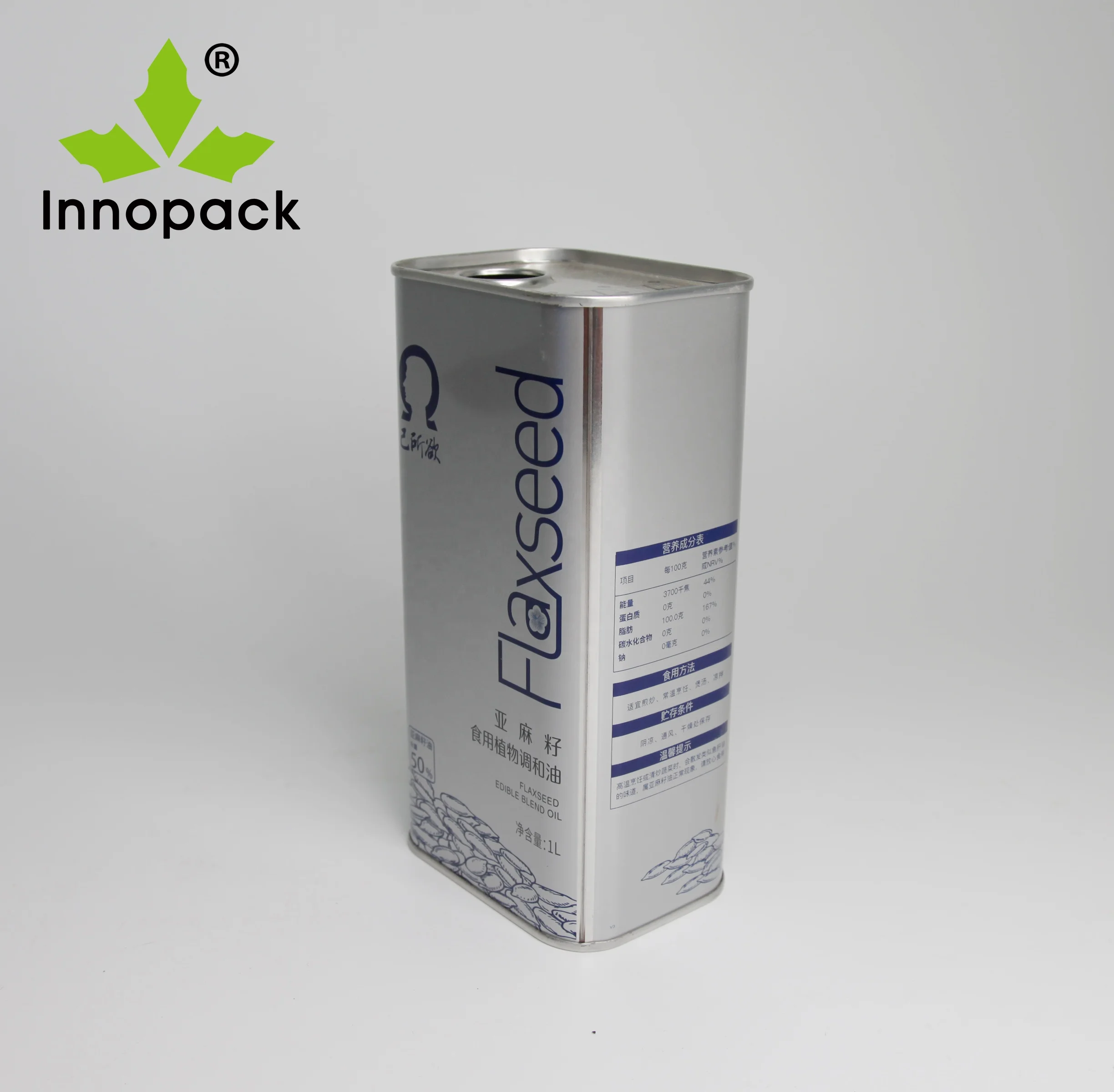 Factory Price Empty 1L Olive Oil Cooking Oil Packaging Tin Square Metal Can