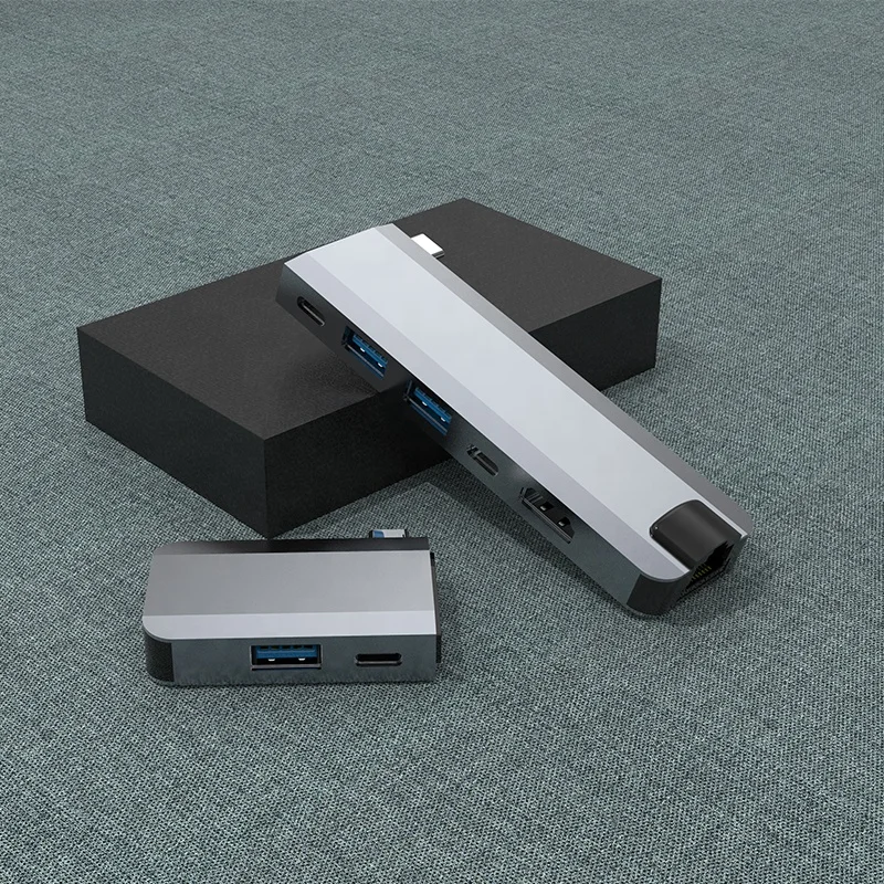 9 in 1 USB C Hub Adapter Type-c to 4K HDM-Coompatible VGA PD SD TF Card Reader Mulit USB 3.0 Hub Splitter For Macbook Dell