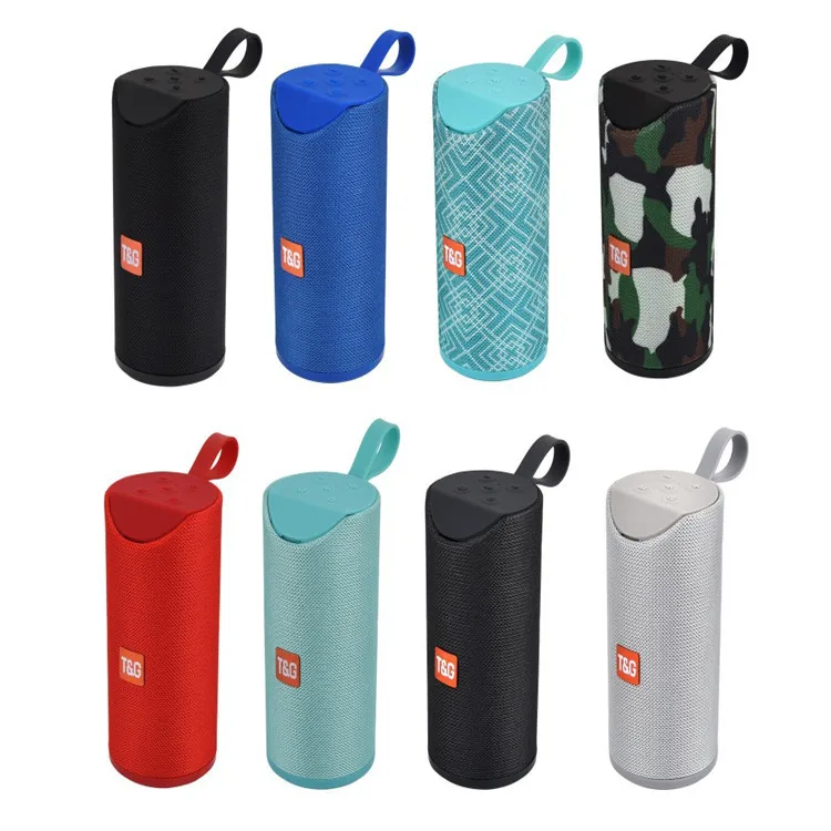 S113 Portable Speaker Waterproof Bt 4.2 Speaker Outdoor Subwoofer Bass Wireless Speakers Mini Column Box Loudspeaker Fm Ft