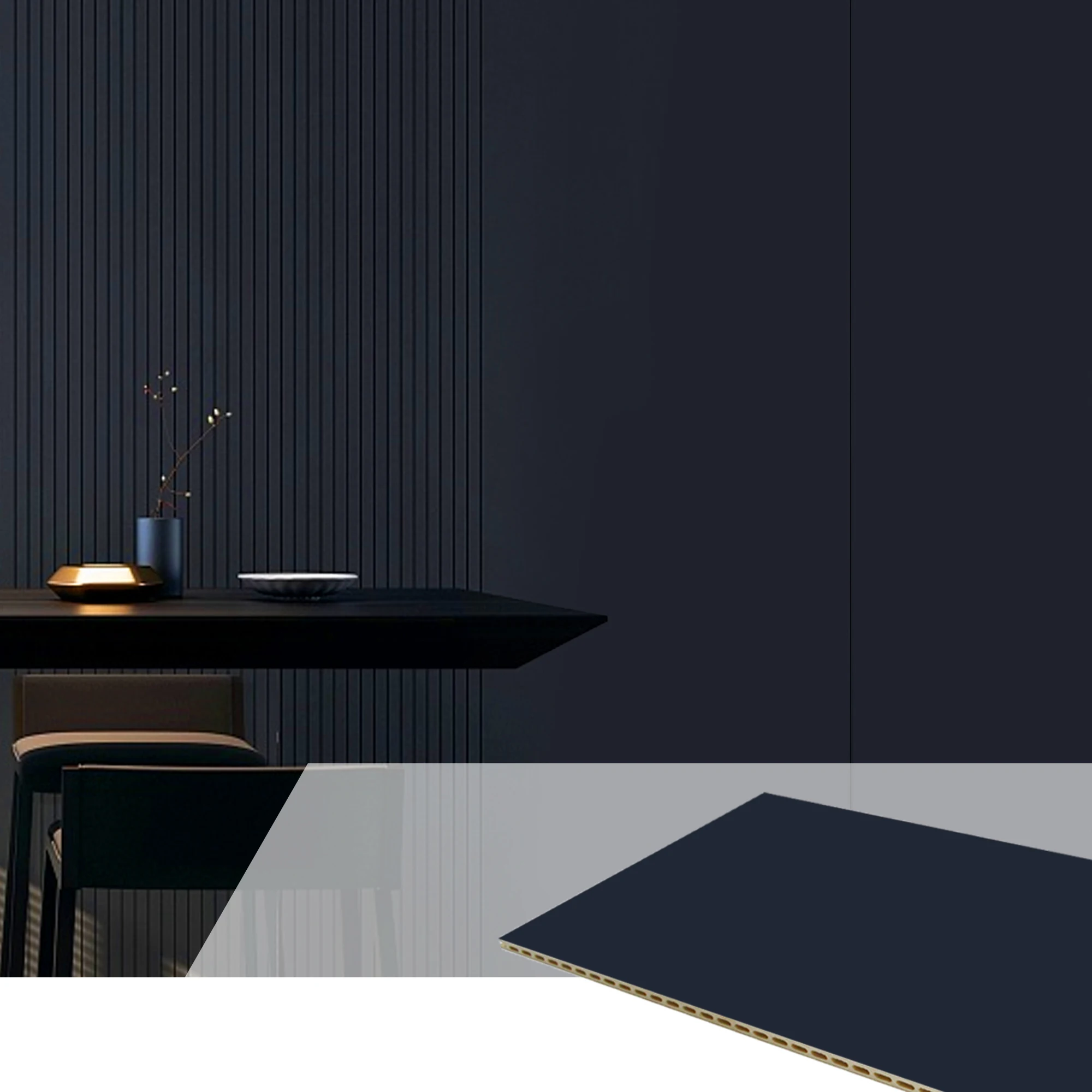 Decoration PVC Wall and Ceiling Panel Wall Cladding Board Replacement for Wall Coating Waterproof