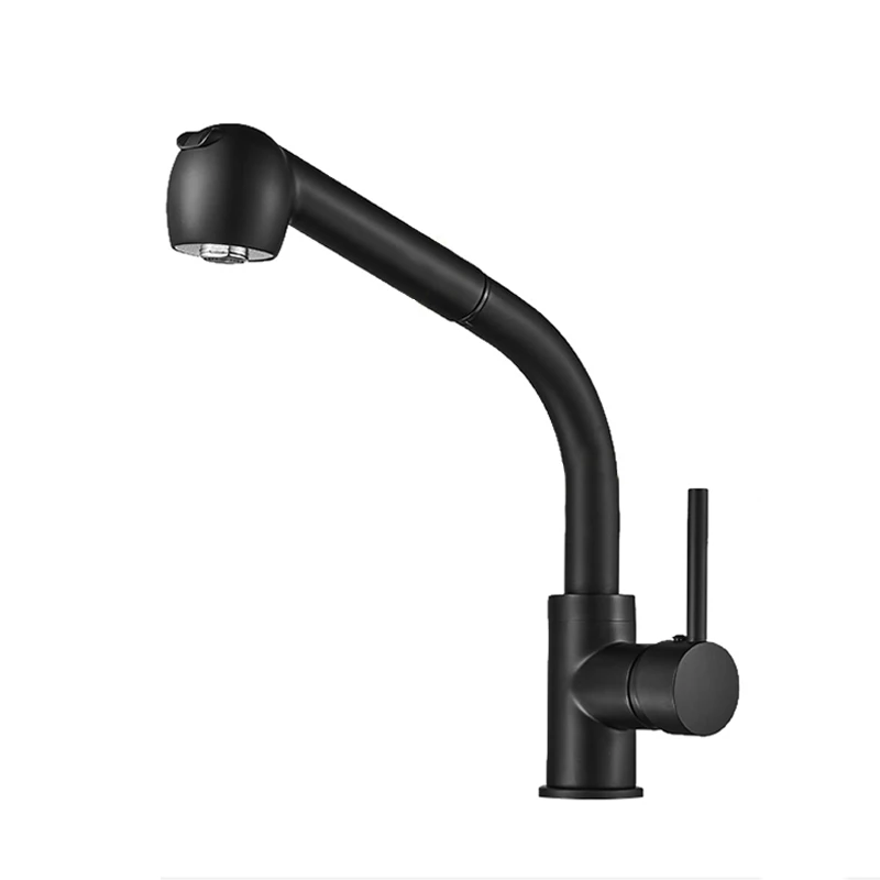 
Hot sell north american pull out pull down sprayer kitchen tap faucet 