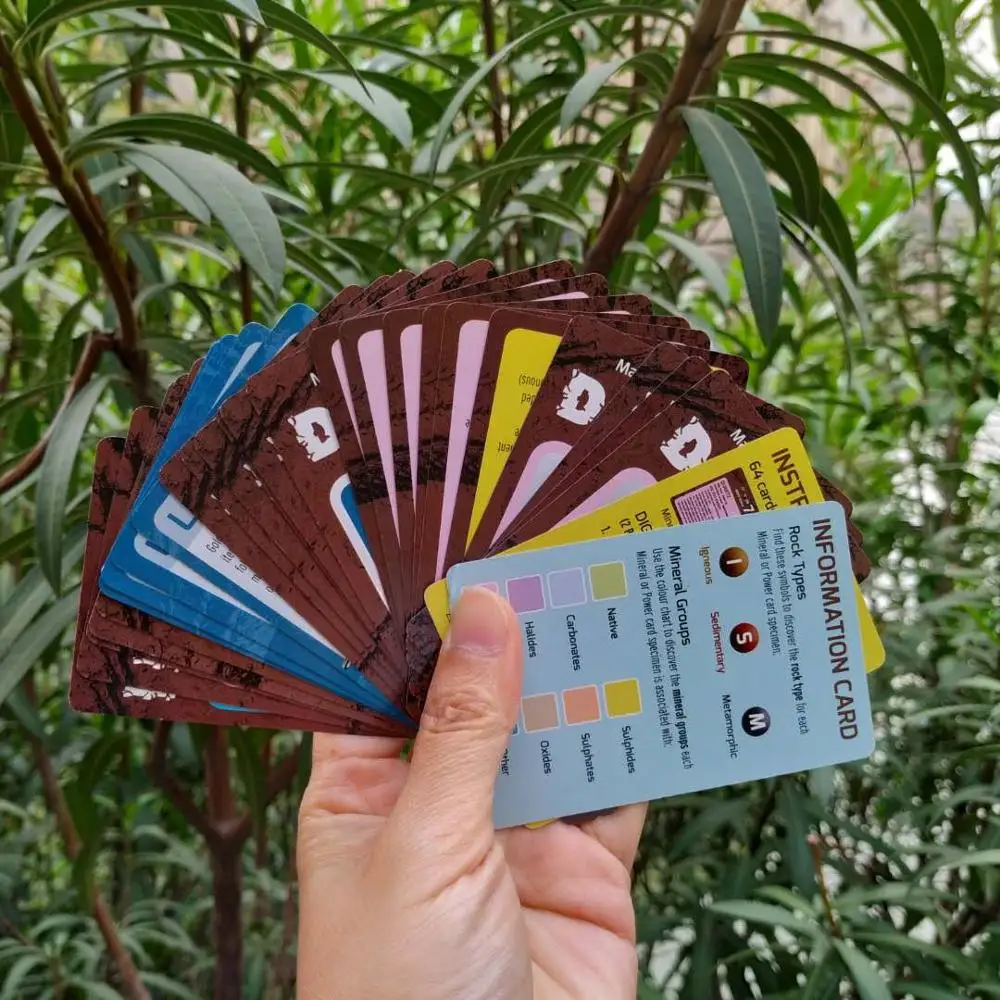 Card Game Manufacturer Card Game Custom Logo Full Color Printing Hard Paper Playing Cards With Tuck Box