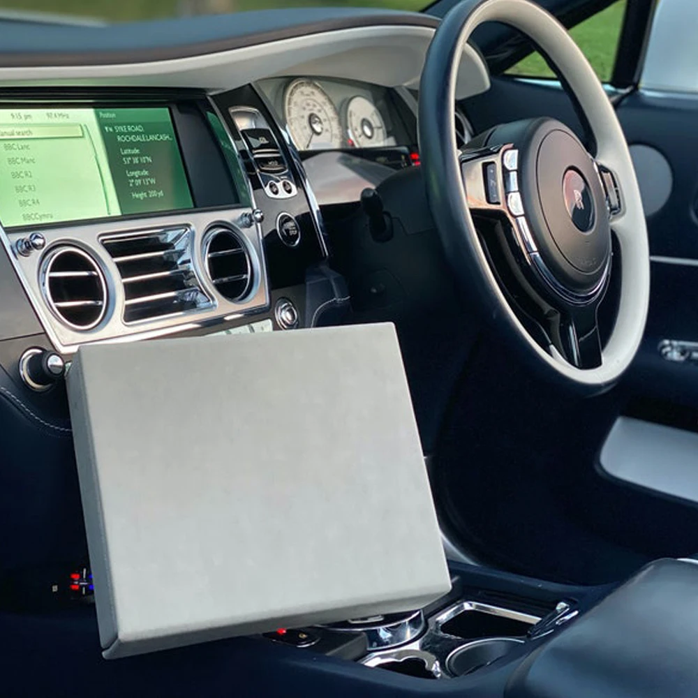 Anti Car Theft RFID Blocking box Keyless Car 2 slots Blocking Faraday Box with pouch bag