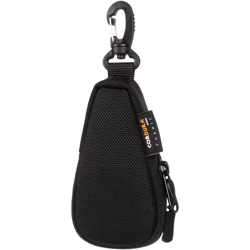 custom logo New arrivals luxury cordura waterproof portable gift brand car chain holder key bag cover case for car key bag