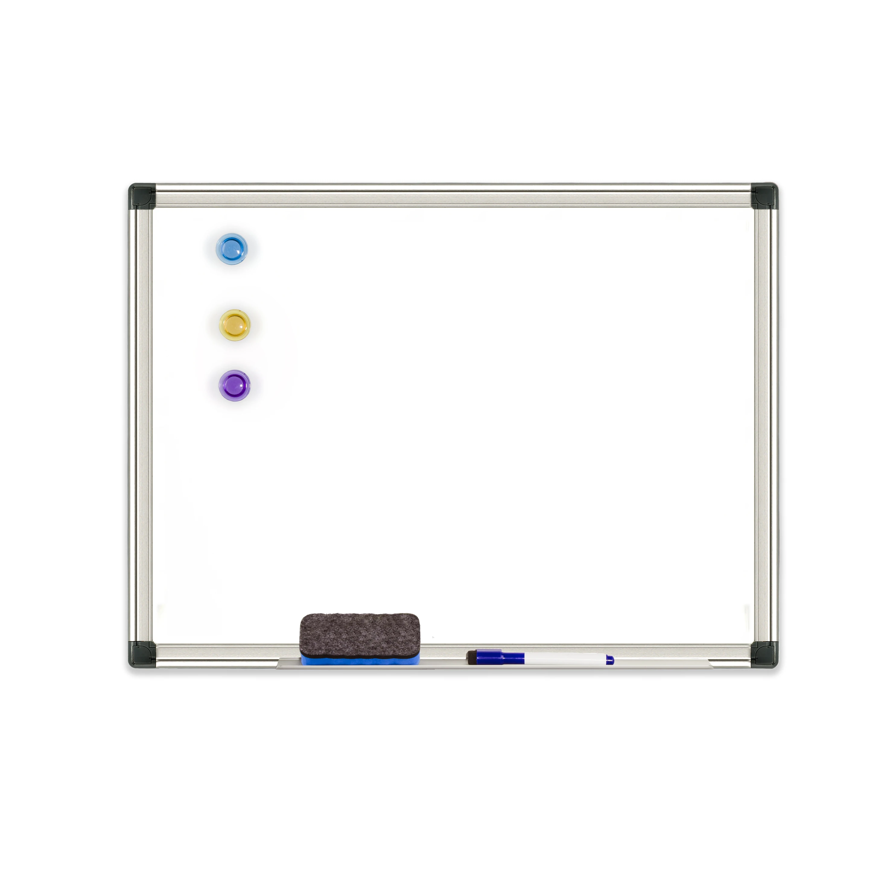 E-COMMERCE hot Selling Aluminum Frame Magnetic Wall Mounted Student Teaching Dry Wipe Whiteboard, Single Piece Packaging