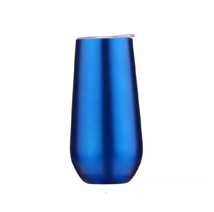 6oz champagne tumbler with paint