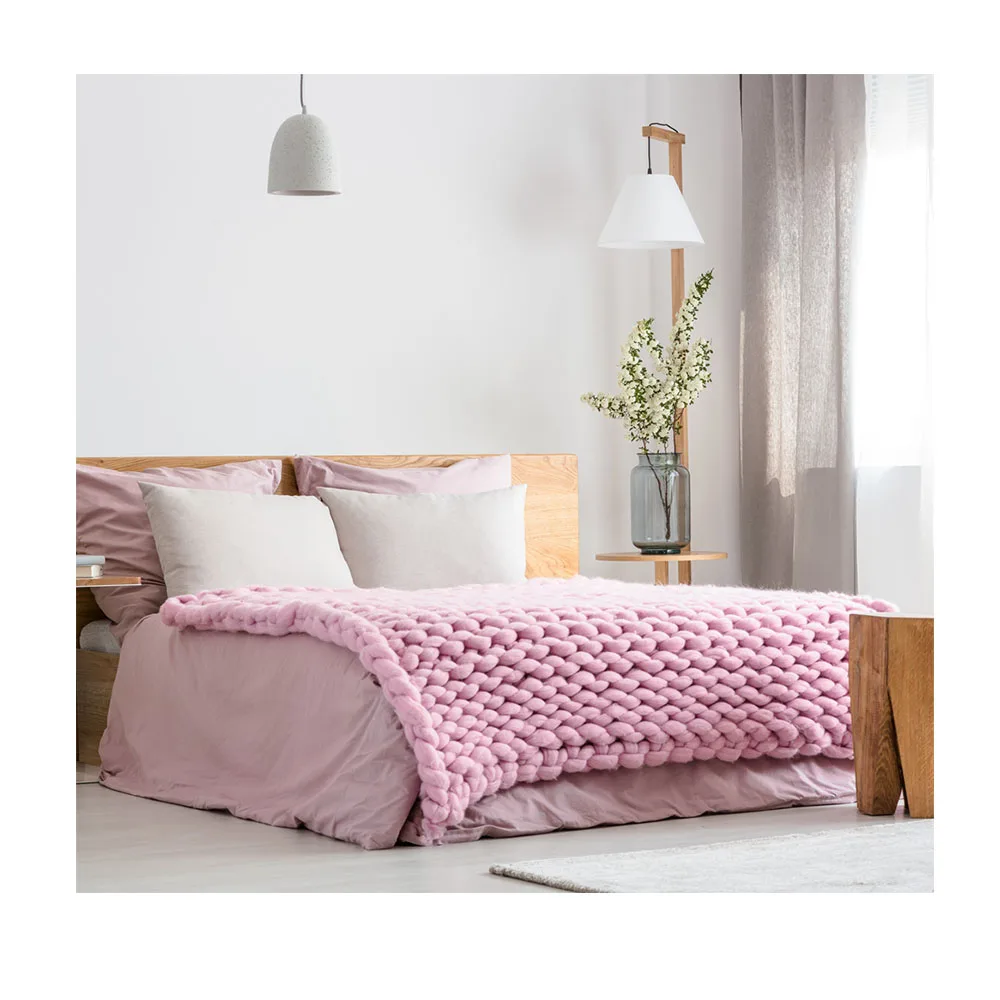 percale 100% cotton flax linen fabric boho bedding sheet bed set