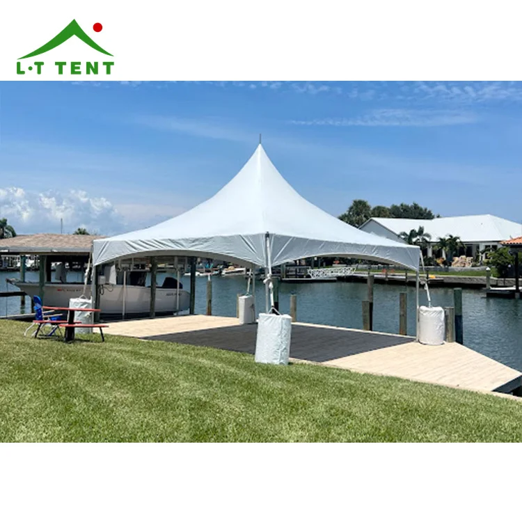 Hot Sale High Quality PVC Aluminum Frame High Peaks Pagoda Tent For Trade Show Exhibition
