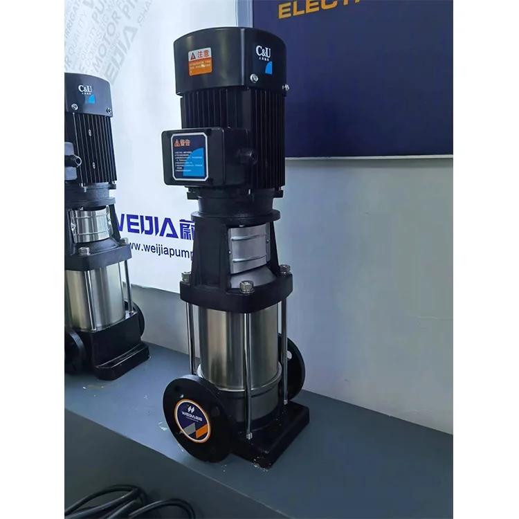 25-CDLF2-220 cdl cdlf electric water pump stainless steel impeller multistage booster pump
