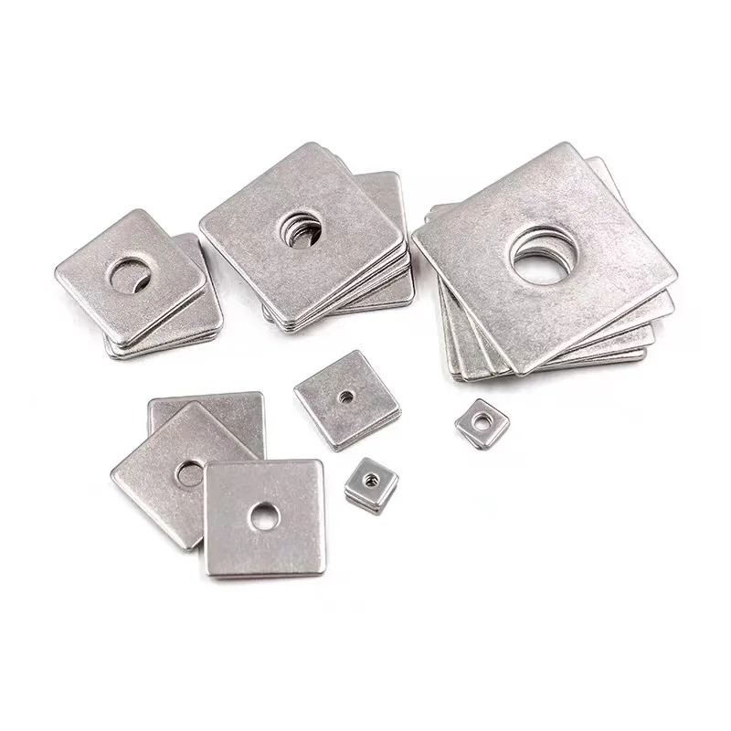 Stainless Steel Square Plate Washers Square Plate Washers Factory Oem Galvanized Large Metal Square Washers