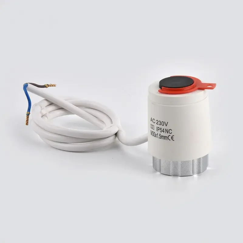 230V M30X1.5 Under floor heating thermal thermal Water separator heads electric actuator