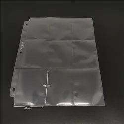 Board game card holder card collection Binder album Page Collection 9 Pockets card collector