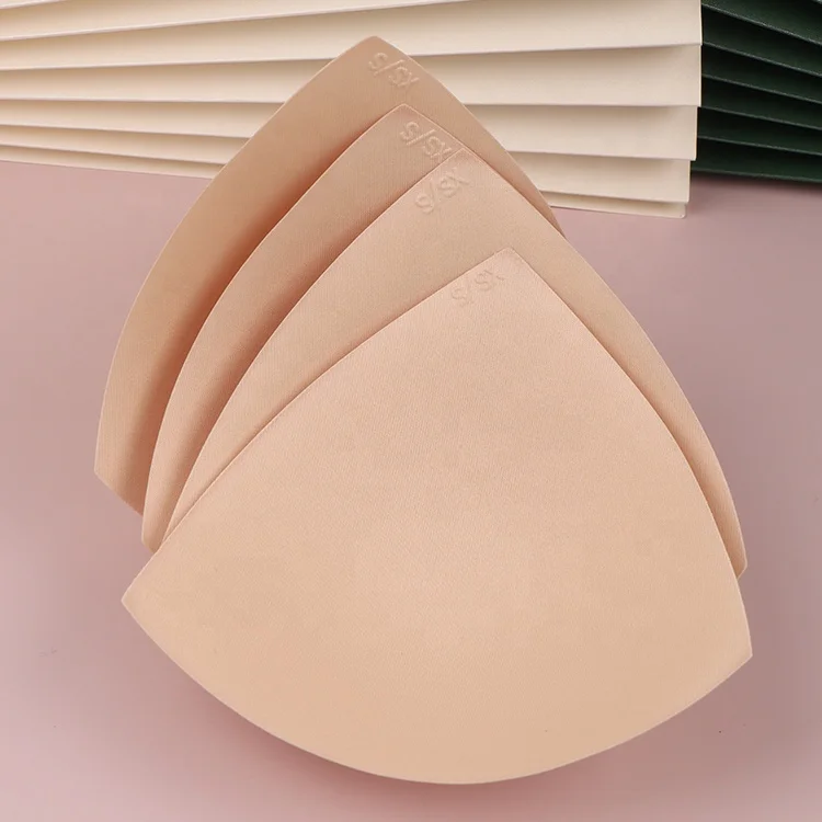 JINHONG JHL309 Wholesale ladies breathable sports bra foam pad bikini triangle bra cups