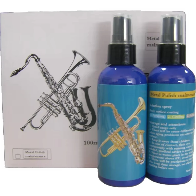 Metal Musical Instrument Suitable for sax, trumpet, trombone brass of Bass-wind Polish cleaner