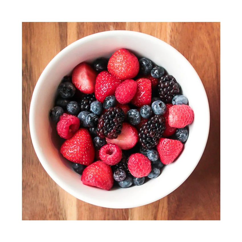 Delicious hot sale IQF Frozen Mixed Fruit Berries blended Raspberry Blackberry