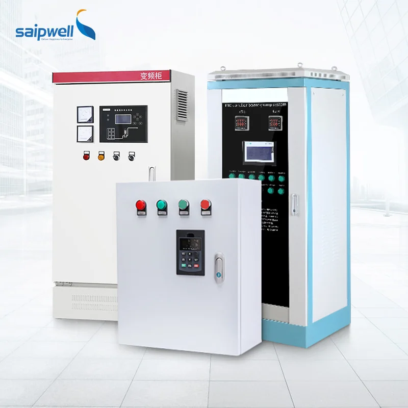 Напольный стационарный шкаф управления преобразованием частоты SAIPWELL PLC электрическая