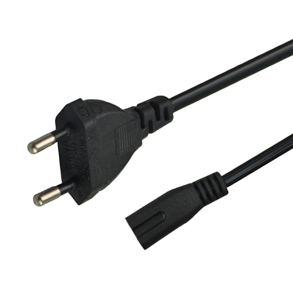 SIPU high quality european 2 pin power cord computer eu power cable
