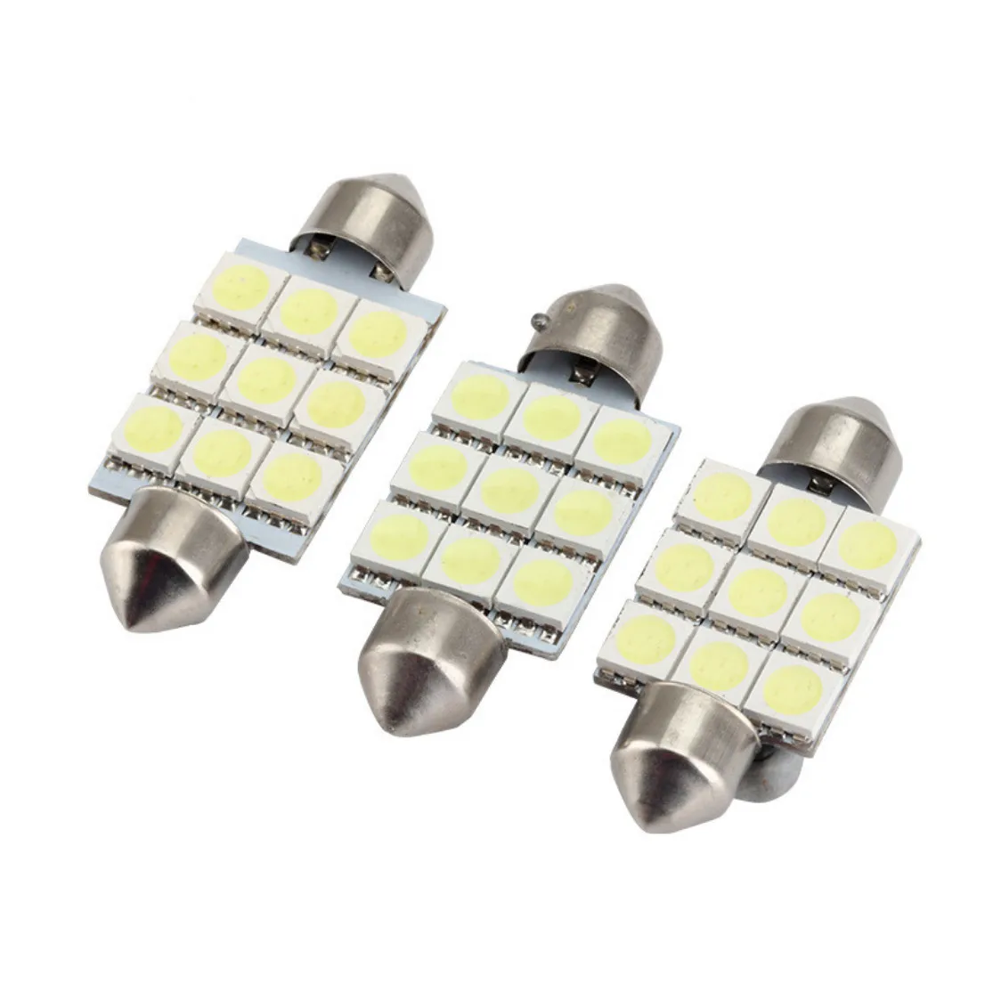 high power 12v festoon 36mm 9smd 5050 car led bulb ,led auto lamp, led car bulbs doom light
