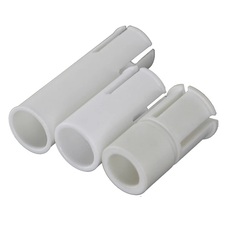 Custom Flanged Plastic Sleeve Bushing self Lubricating PTFE Bushing Bush