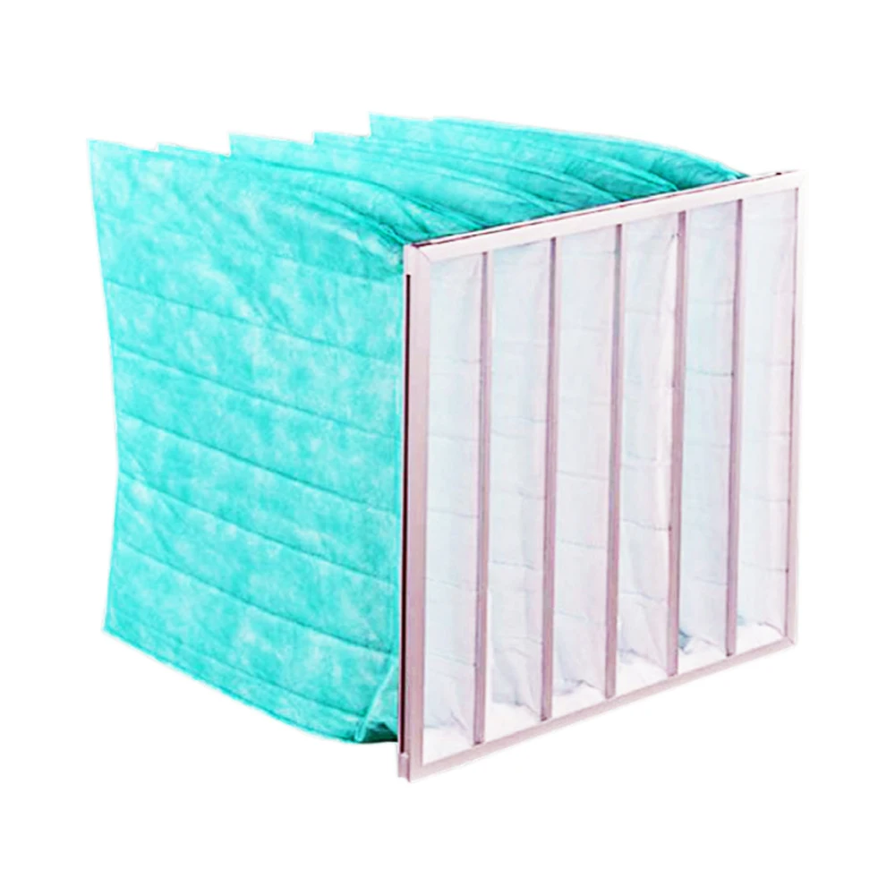 High Performance Big Dust Holding Capacity Synthetic Bag Pocket Filter