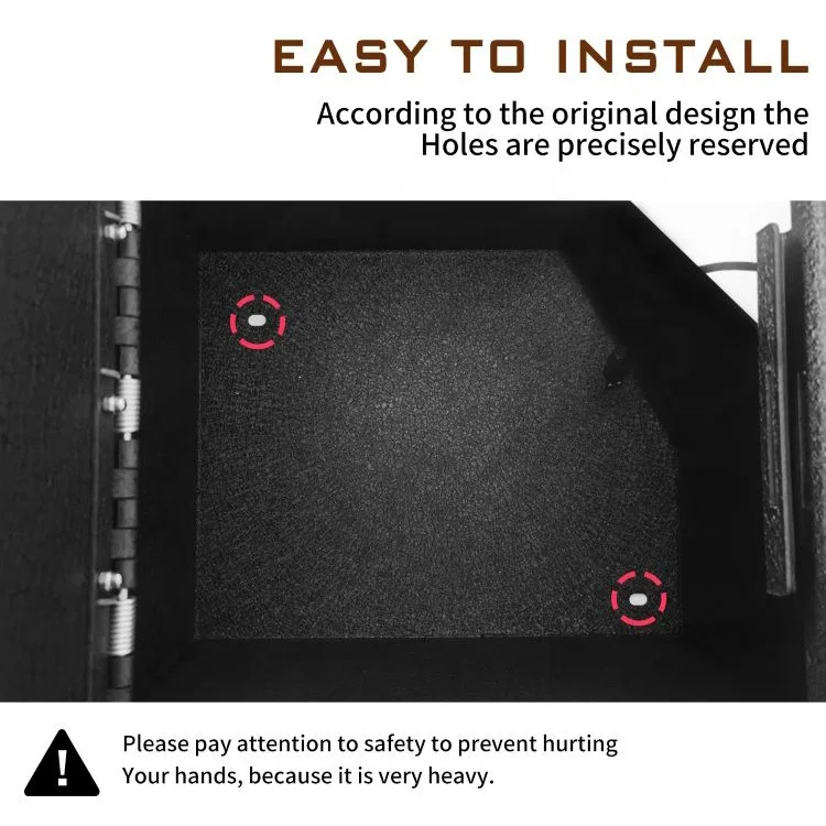 Автомобильный пистолет Tuojue, безопасная внутренняя консоль, безопасный подлокотник, контейнер для хранения автомобиля для 2014 - 2021 TOYOTA TUNDRA, консоль, Сейф