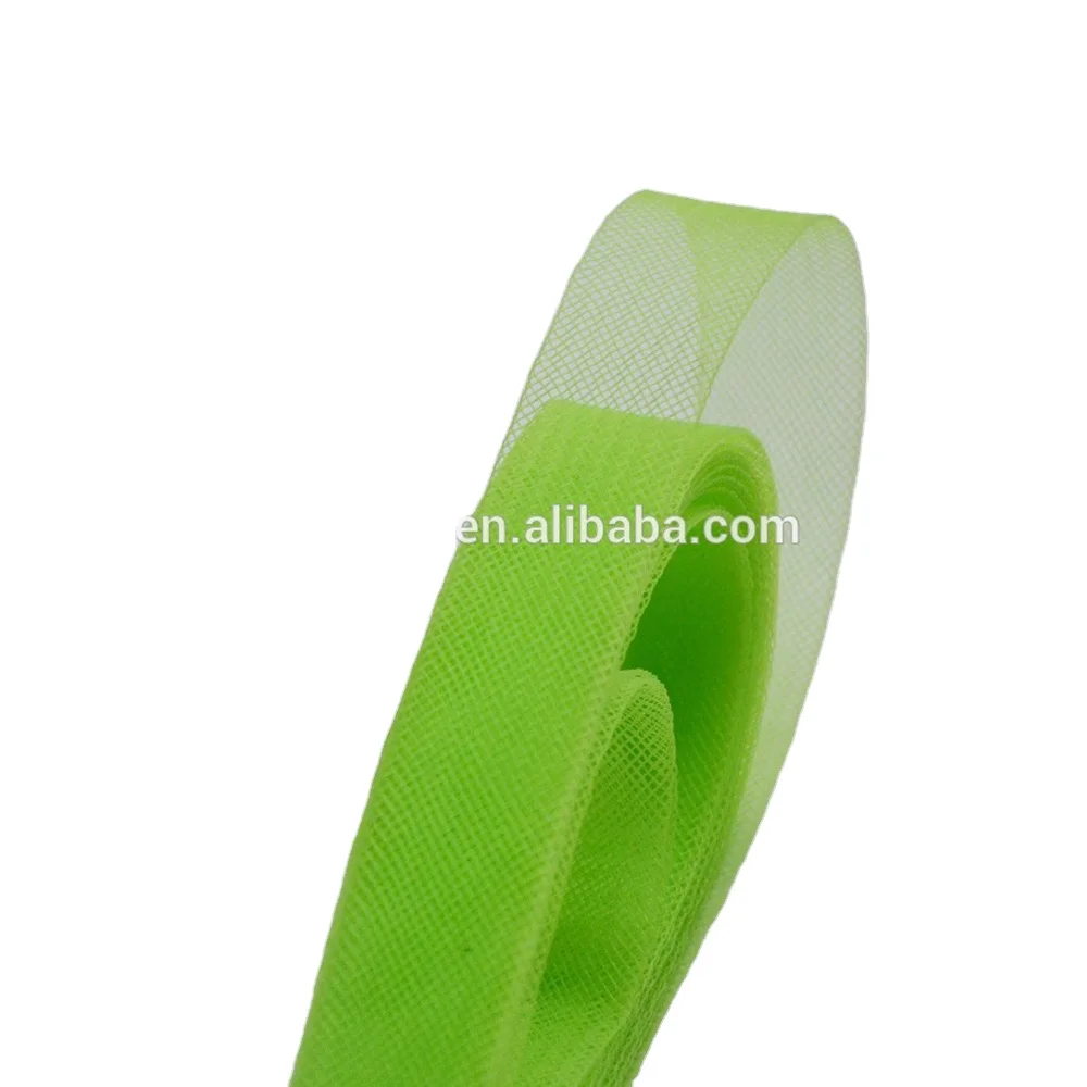 3' Inch Polyester soft Horsehair Braid crinoline selling per Roll for dresses or hats 45 different colors