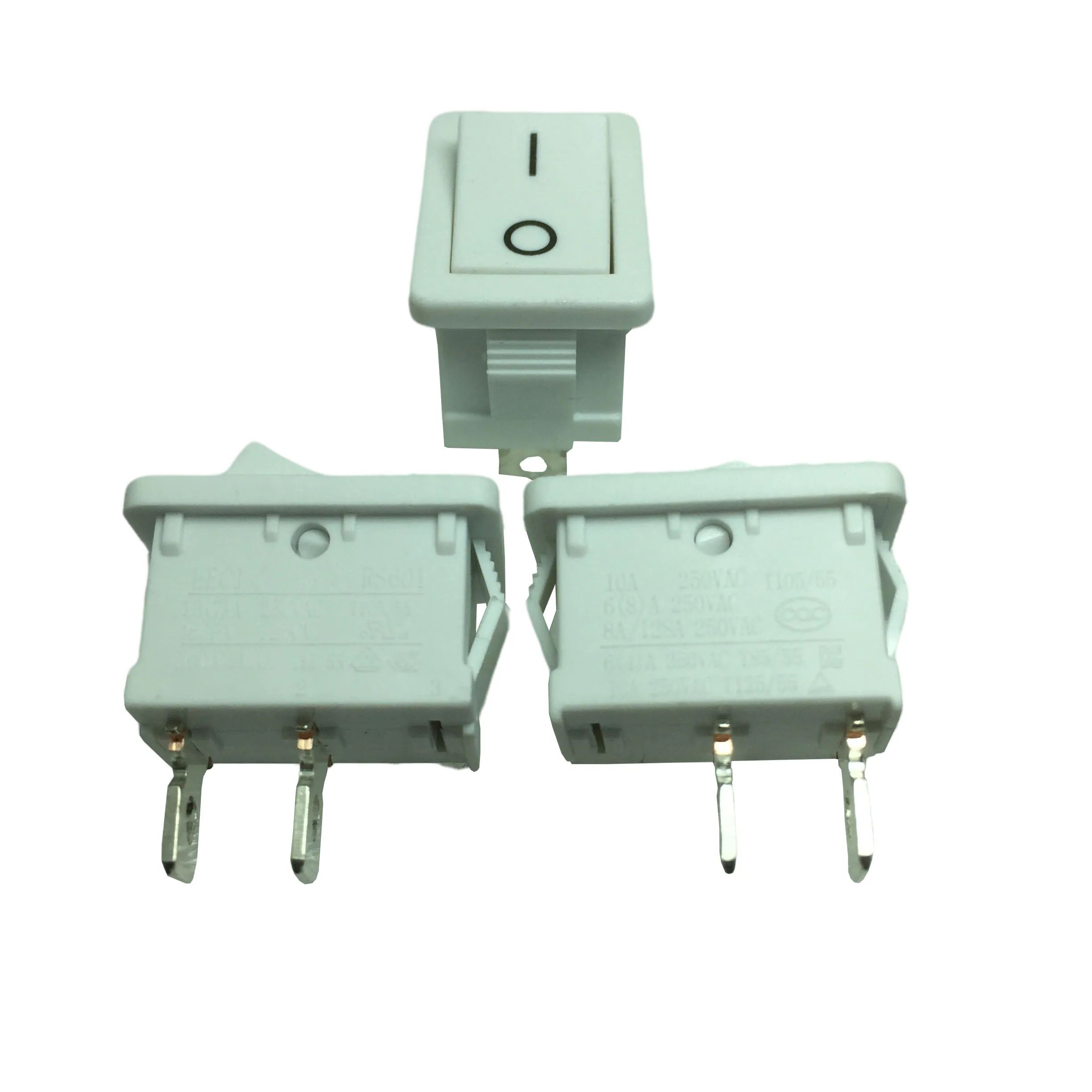 1/6 KCD4-223 Dual Momentary Rocker Switch With ON-OFF-ON 6Pins 20A RS601A-1010011TW146W146-ZP