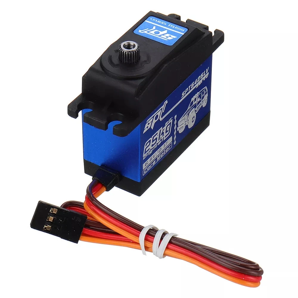 SPT5425LV 25KG High Torque Digital Metal Gear Dc 1 10 rc car steering Servo Motor