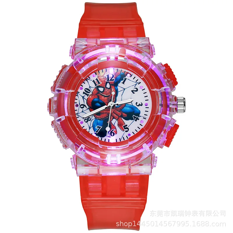 MQ Fashion Cartoon Silicone Led sports Quartz Watches Children Kids Girls Casual Students Wrist digital Watch WristWatches