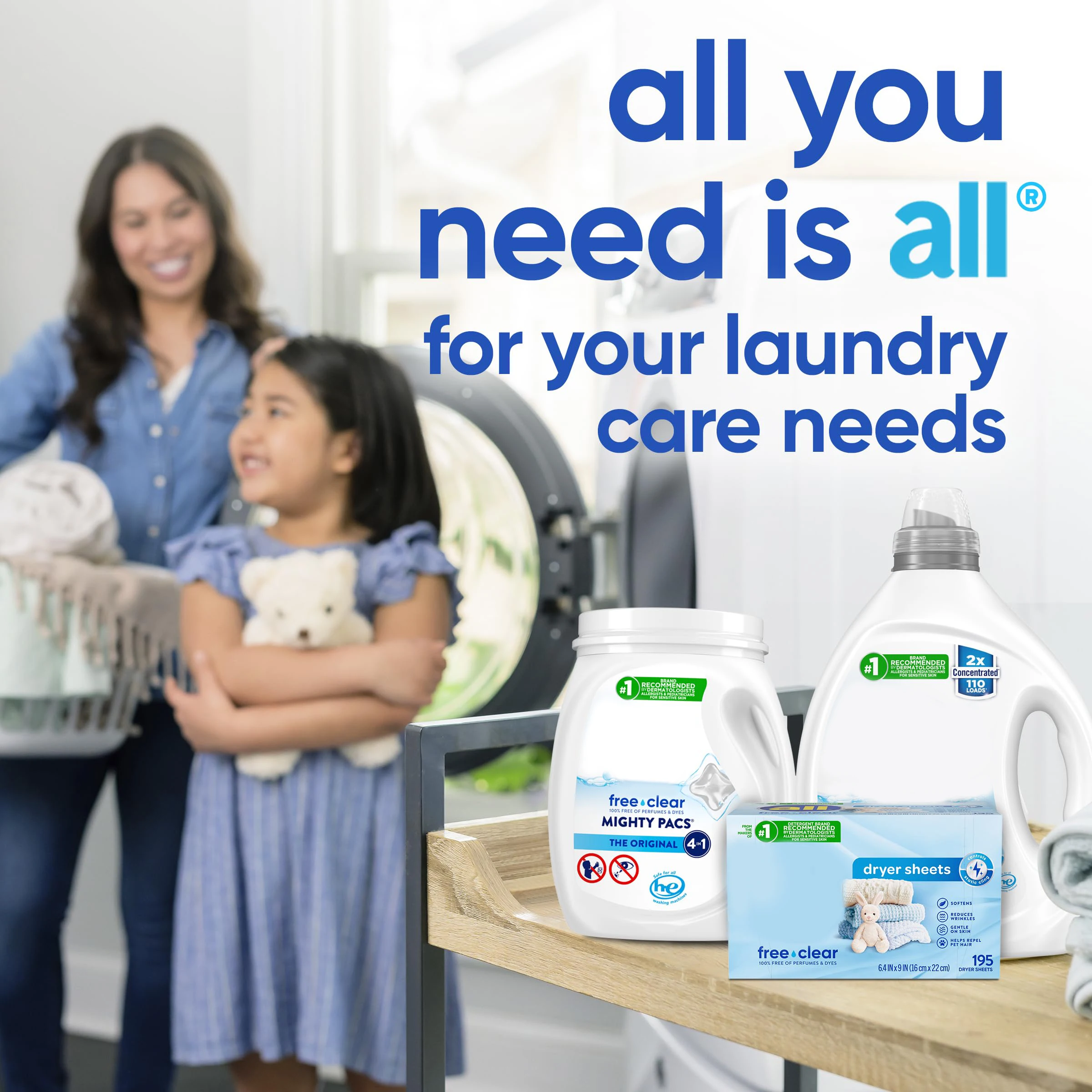 2024 New Products Hypoallergenicunscented Free Sensitive Skin Washing Cleaning Concentrated Laundry Detergent Liquid