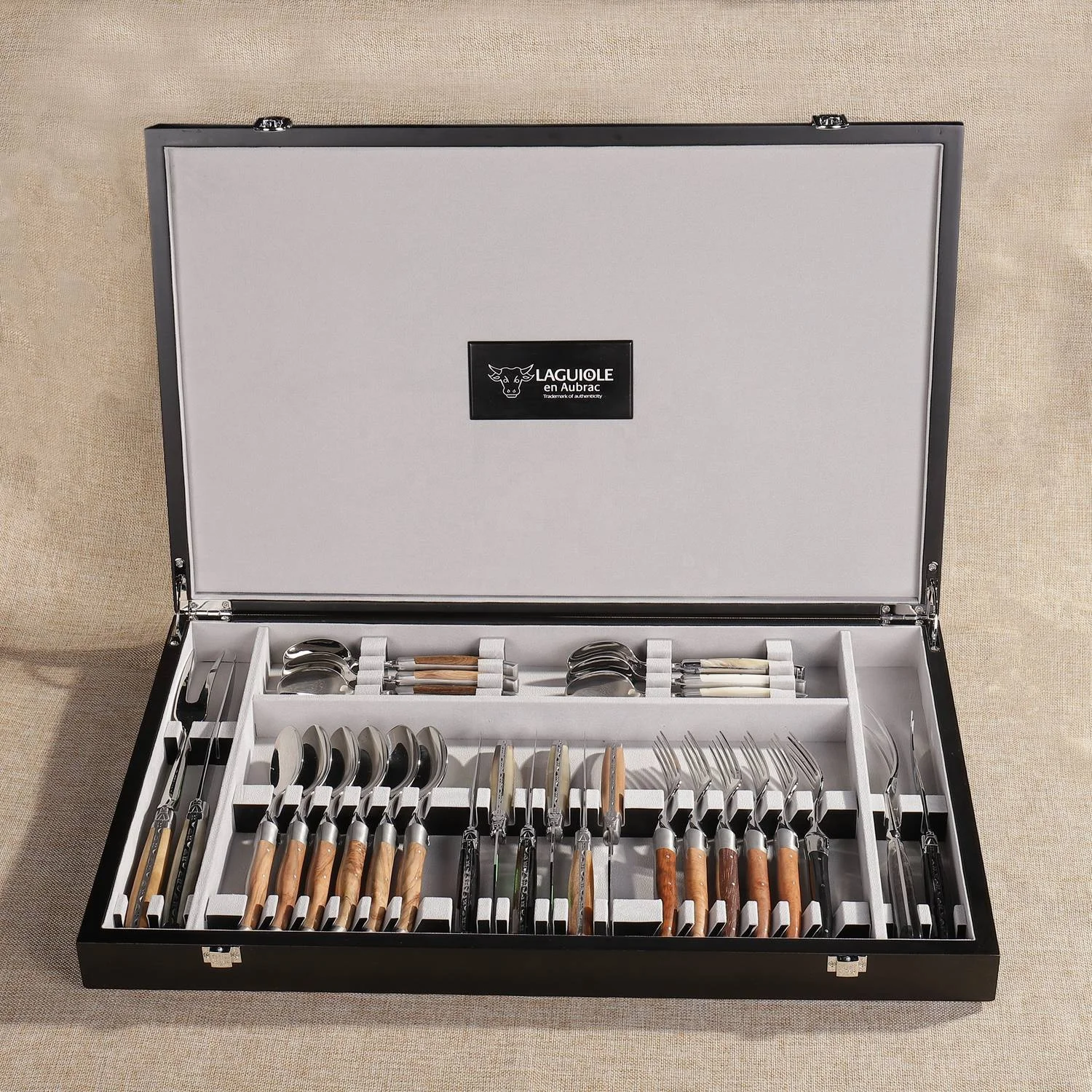 Factory Wholesale Luxury Wooden Gift Box Packing for Knife Set Reusable Kitchen Cooking Utensil Large Wooden Storage Box