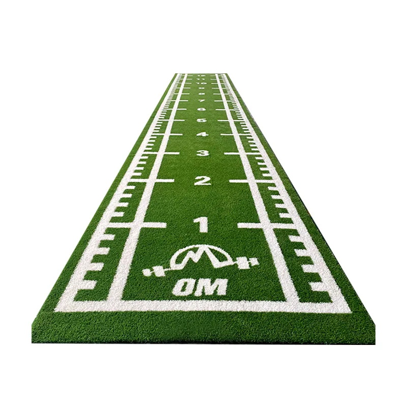 Deti high quality  gym grass turf artificial grass mats meter marked playground sports floor mat gym turf artificial grass