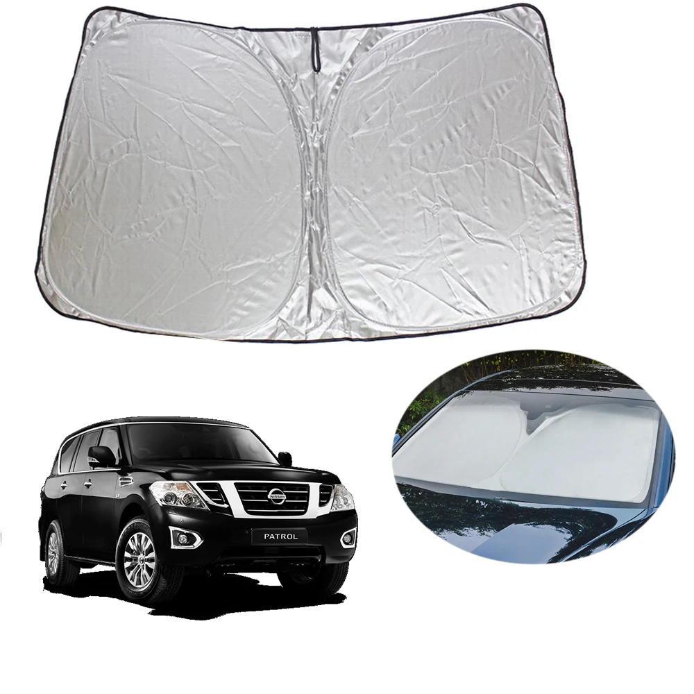 7pcs Car Magnetic Window Sunshade Curtain For Nissan Patrol Y62 2013 2014 2015 2016 2017 2018 2019 2020 Accessories