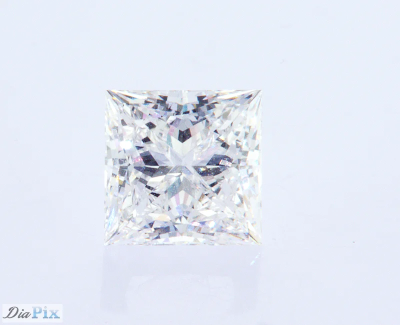 1-1.99ct Princess Cut IGI Certified Lab Created Synthetic Untreated CVD White Diamond Factory Direct Sale