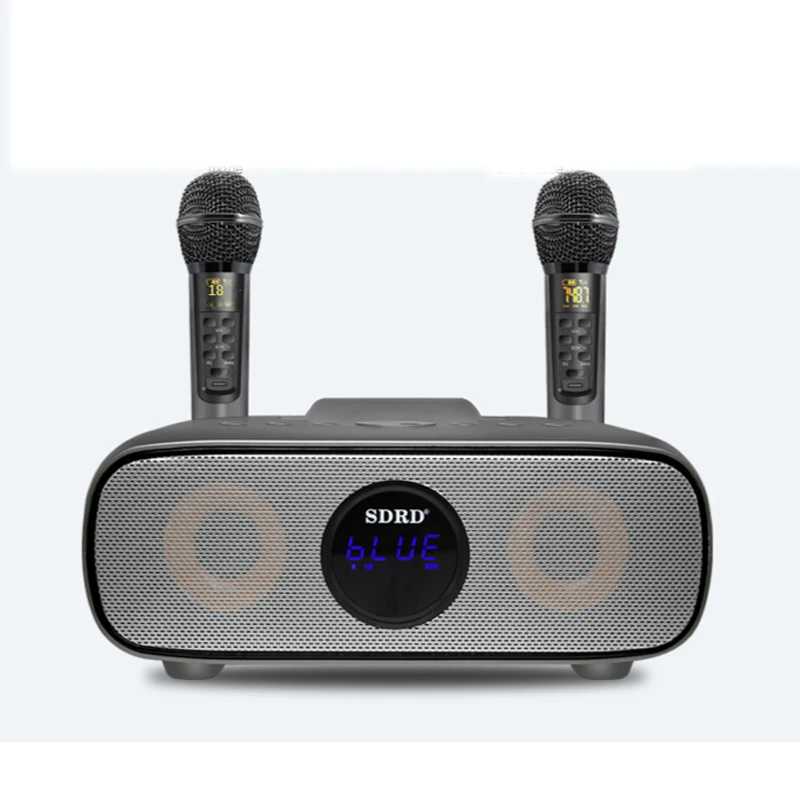 SD316 K song Wireless Speaker Wireless Microphone HIFI Sound  Noise Cancel For Wireless Speaker KTV Microphone