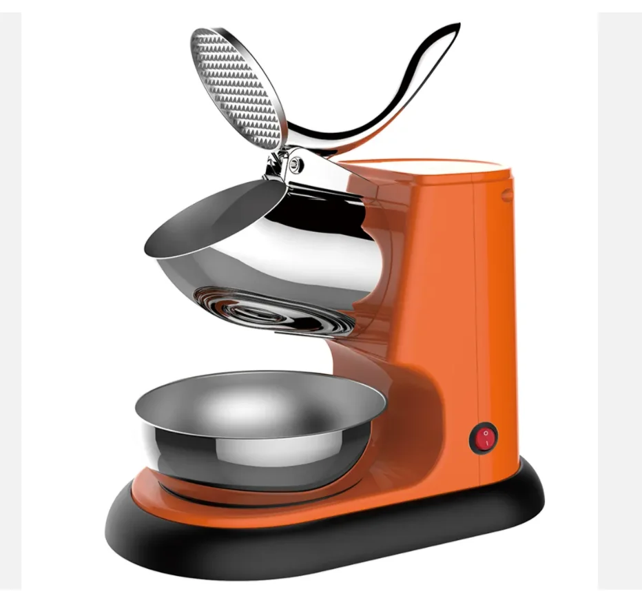 Small Commercial Ice Grinder Crusher Electric Snowflake Ice Shaver