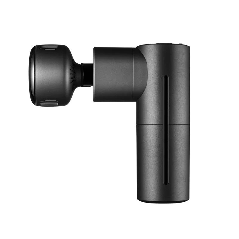 Heated Massage Gun Mini White Handheld Deep Tissue Percussion Massager Gun with Heat and Cool Head for Pain Relief