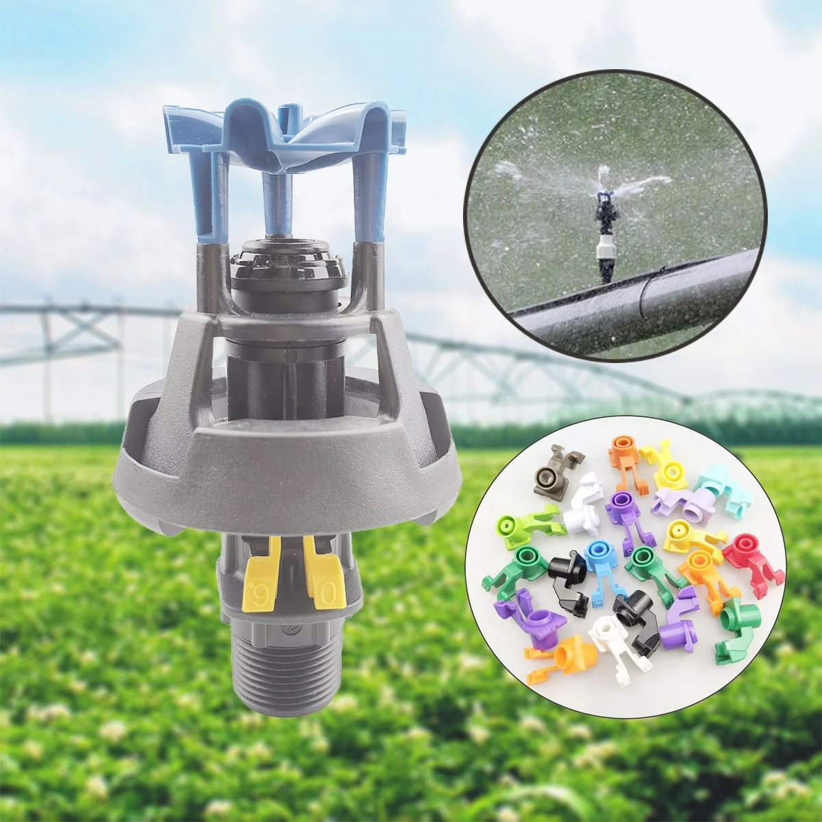 Manufacturer Directly Irrigation Sprinkler de riego For Garden Irrigation